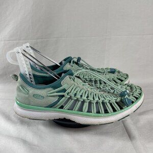 KEEN Women's Green‎ Uneek Slip-On Bungee Laces Loafers Shoe Size 10